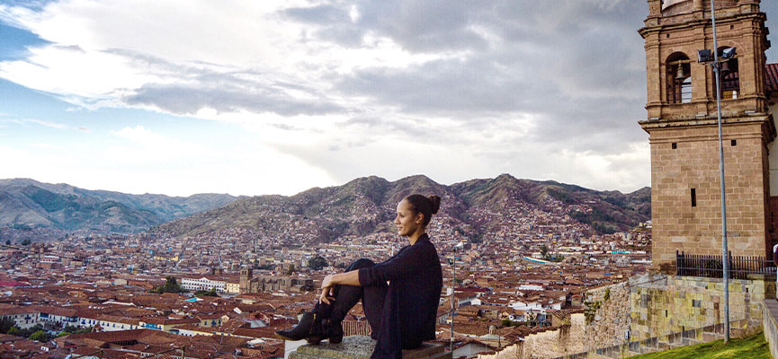 CUSCO E OS MIRANTES DA CIDADE 