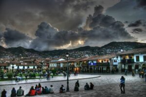 Estação chuvosa em Cusco 